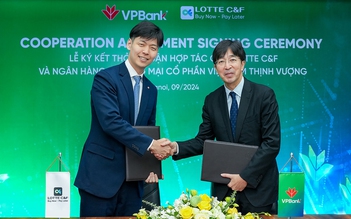 VPBank bắt tay hợp tác cùng LOTTE C&F hỗ trợ khách hàng 'Mua trước trả sau'