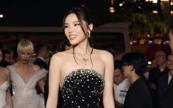 Nguyễn Cao Kỳ Duyên quyến rũ dự sự kiện trước thềm 'chinh chiến' Miss Universe