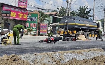 Tai nạn liên hoàn tại đoạn đường đang thi công, 1 người tử vong