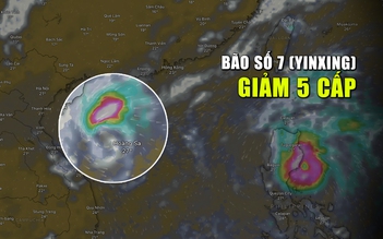 Bão số 7 áp sát Hoàng Sa, bão Toraji sắp vào Biển Đông