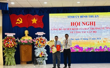 Bình Thuận: Ông Nguyễn Quốc Thắng làm Bí thư Huyện ủy Phú Quý