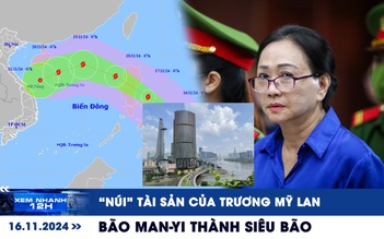 Xem nhanh 12h: Núi tài sản của Trương Mỹ Lan | Bão Man-yi thành siêu bão