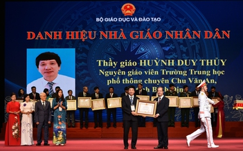 Nhà giáo nhân dân đầu tiên của Bình Định: Người thầy giản dị, giàu lòng nhân ái