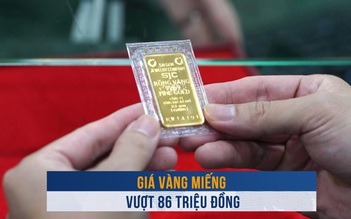 Biến động vàng ngày 21.11: Giá vàng miếng vượt 86 triệu đồng