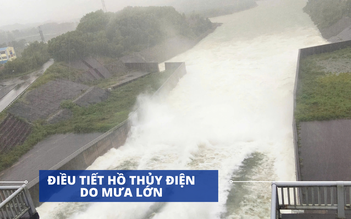 Thừa Thiên - Huế: Thượng nguồn mưa lớn, hồ thủy điện tiếp tục điều tiết nước