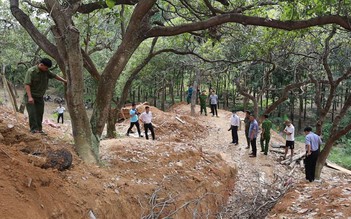 Công an vào cuộc vụ đào đường hầm sâu để tìm vàng ở Bình Phước