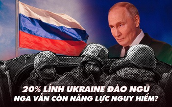 Điểm xung đột: 20% lính Ukraine đào ngũ, Nga vẫn còn năng lực nguy hiểm?