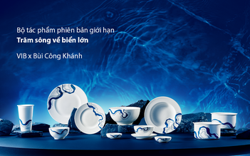 Giải mã bộ tác phẩm 'Trăm sông về biển lớn' VIB dành tặng khách hàng tiền gửi
