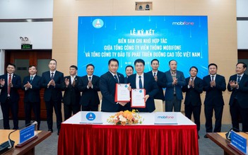 MobiFone ký biên bản hợp tác với TCT Đầu tư phát triển đường cao tốc Việt Nam
