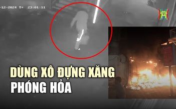 Khoảnh khắc trước vụ cháy quán hát cho nhau nghe: Nghi phạm dùng xô đựng xăng phóng hỏa