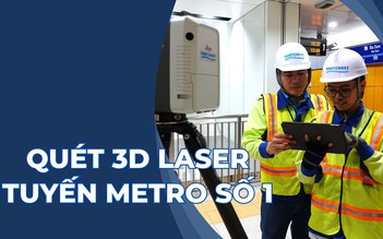 TP.HCM dùng máy bay không người lái quét 3D laser số hóa tuyến metro Bến Thành - Suối Tiên