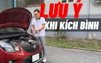 Kích bình ắc-quy ô tô, cần chú ý điều gì để tránh cháy nổ?