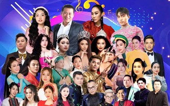 NSND Tạ Minh Tâm, Phương Mỹ Chi, MoNo biểu diễn tại Festival Hoa Đà Lạt