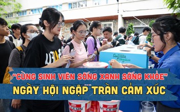 ‘Sống xanh sống khỏe’: ngày hội ngập tràn cảm xúc của hàng ngàn sinh viên các trường đại học