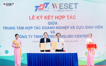 WESET ký kết cùng Trung tâm Hợp tác Doanh nghiệp và Cựu sinh viên - TDTU