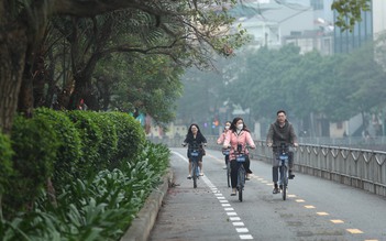 Hà Nội có đường ưu tiên cho xe đạp dọc sông Tô Lịch