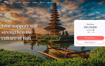 Du khách đến 'thiên đường nghỉ dưỡng' Bali, Indonesia chính thức bị đánh thuế