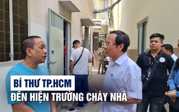 Bí thư Nguyễn Văn Nên thăm hỏi gia đình nạn nhân cháy nhà 4 người tử vong