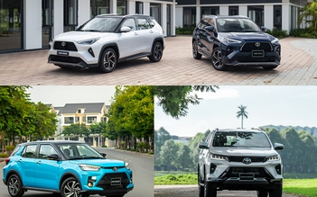 Toyota giảm giá bán 3 mẫu xe Raize, Yaris Cross và Fortuner 2024