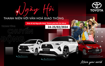 Đón 2024 khác biệt cùng Toyota: ‘Ngày hội Thanh niên với văn hóa giao thông năm 2024’