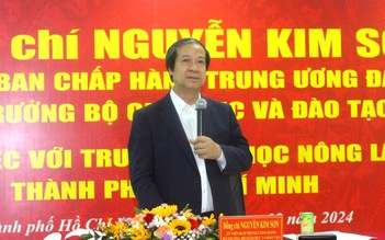 Bộ trưởng Bộ GD-ĐT Nguyễn Kim Sơn muốn biết mức thu nhập thấp nhất của giảng viên
