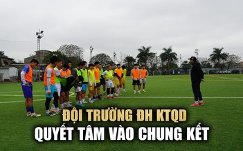 Đội ĐH Kinh tế quốc dân: Đầu tư thuê sân tập, quyết vào sâu ở TNSV THACO Cup 2024