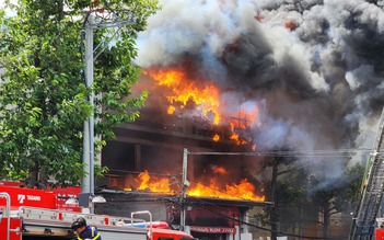 Cần Thơ: Cháy lớn tại cơ sở sửa chữa, mua bán phụ tùng ô tô