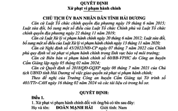 Bị phạt 115 triệu vì mua hơn 1,5 tấn chất thải nguy hại trái quy định