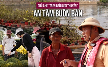 Chủ ghe ‘trên bến dưới thuyền’ an tâm buôn bán nhờ CSGT