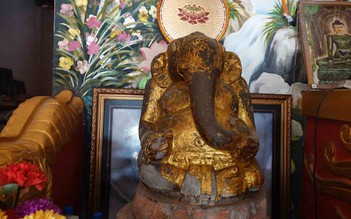 Tìm lại dấu xưa: Ngôi chùa cổ có tượng phúc thần Ganesha với 2 'trứng Phật'