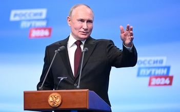 Tổng thống Nga Putin thắng lớn, tái đắc cử nhiệm kỳ 5