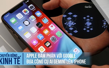 Apple đàm phán với Google đưa công cụ AI Gemini lên iPhone