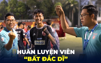 HLV 'bất đắc dĩ' của ĐH Văn Lang giúp ngựa ô thắng đại diện mạnh