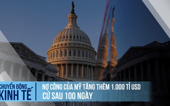 Nợ công Mỹ cứ 100 ngày lại tăng thêm 1.000 tỉ USD