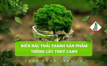 Cùng sống xanh số 74: Thầy giáo dạy sinh vật nghiên cứu tái chế rác thành sản phẩm trồng rau thủy canh hữu cơ