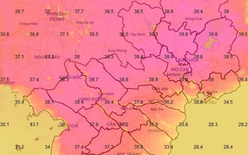 Hôm nay TP.HCM nắng nóng sát mốc lịch sử, Nam bộ nhiều nơi 40 độ C