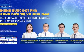 Chuyên gia tư vấn: Những đột phá trong điều trị vô sinh nam