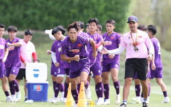 Đội U.23 Việt Nam: Đổ mồ hôi dưới nắng gắt Qatar, sẵn sàng đấu U.23 Kuwait