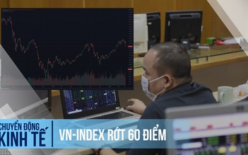 VN-Index rớt 60 điểm