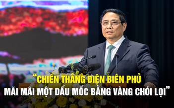 'Chiến thắng Điện Biên Phủ mãi mãi một dấu mốc bằng vàng chói lọi'