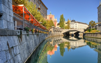 'Du hành thời gian' tại những địa điểm cổ kính ở thủ đô Ljubljana, Slovenia