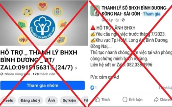 Cảnh báo thủ đoạn lừa đảo mới nhắm vào người tham gia BHXH