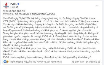 PVOIL bị tấn công mã hóa dữ liệu, Tổng cục Thuế tạm thời đóng kết nối