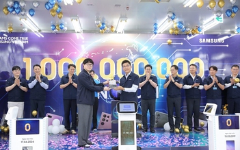 Nhà máy Samsung tại Việt Nam cán mốc sản xuất 1 tỉ smartphone Galaxy
