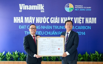 Thêm nhà máy đạt trung hòa carbon, Vinamilk tiến nhanh trên hành trình Net Zero 2050