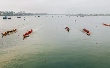 Tay đua 10 tỉnh, thành về Quảng Bình dự giải đua thuyền quốc gia