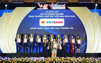 Vietbank được vinh danh top 50 doanh nghiệp tăng trưởng xuất sắc Việt Nam 2024