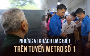 Những vị khách đặc biệt trên tuyến metro số 1: ‘Không tưởng tượng được’