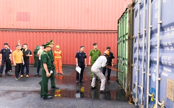Hải Phòng: Phát hiện 168 tấn đồng trong container ván gỗ ép xuất khẩu
