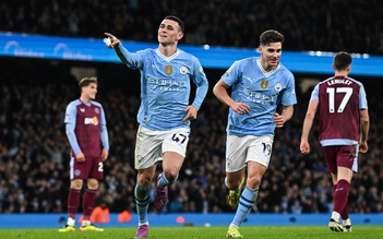 Foden lập hat-trick, Man City vượt ải Aston Villa để hướng đến lịch sử